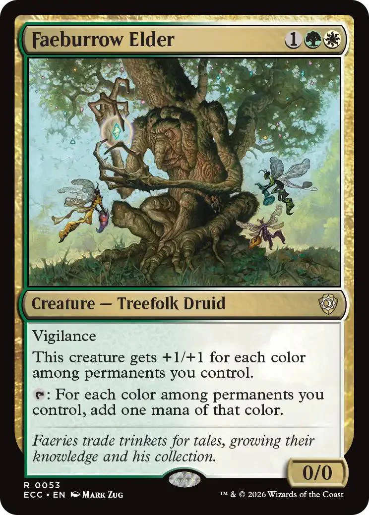 Faeburrow Elder [53] [Lorwyn Eclipsed: Commander] [Non-Foil]