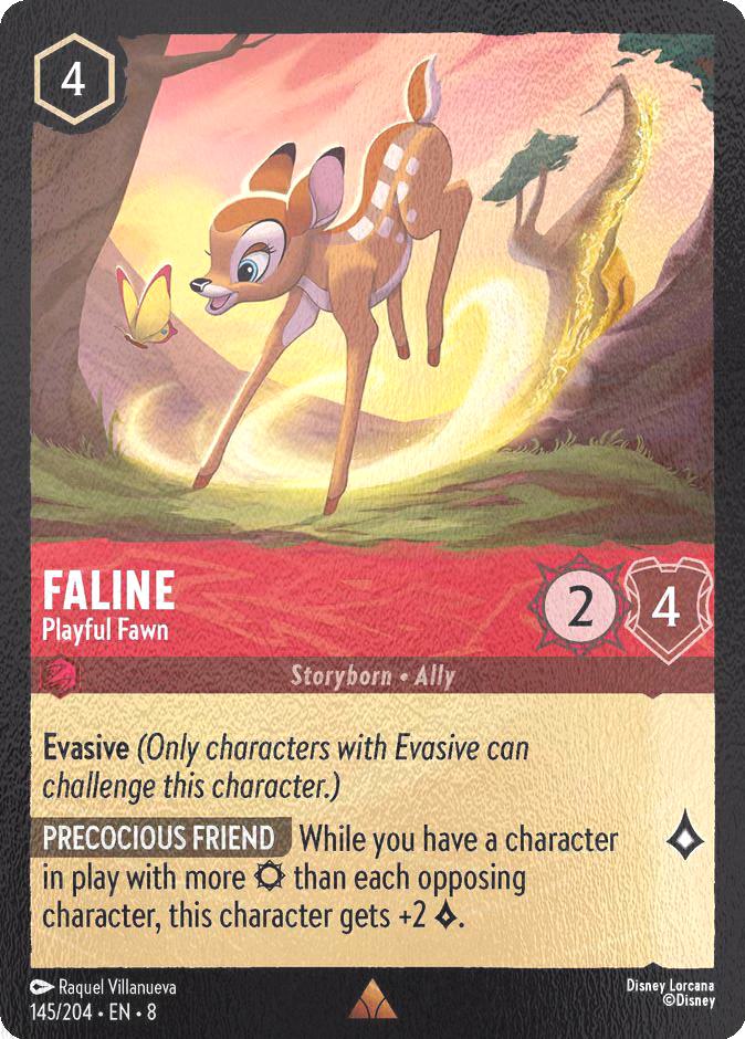 Faline - Playful Fawn - 145/204 [Reign of Jafar] [Cold Foil]