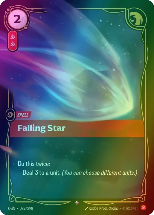 Falling Star - 029/298 [Origins] [Foil]