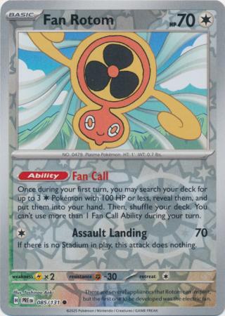 Fan Rotom - 085/131 - Common [sv085-085] [Reverse Holo]