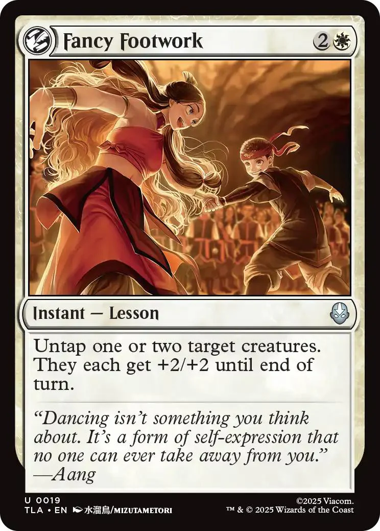 Fancy Footwork [19] [Avatar: The Last Airbender] [Non-Foil]