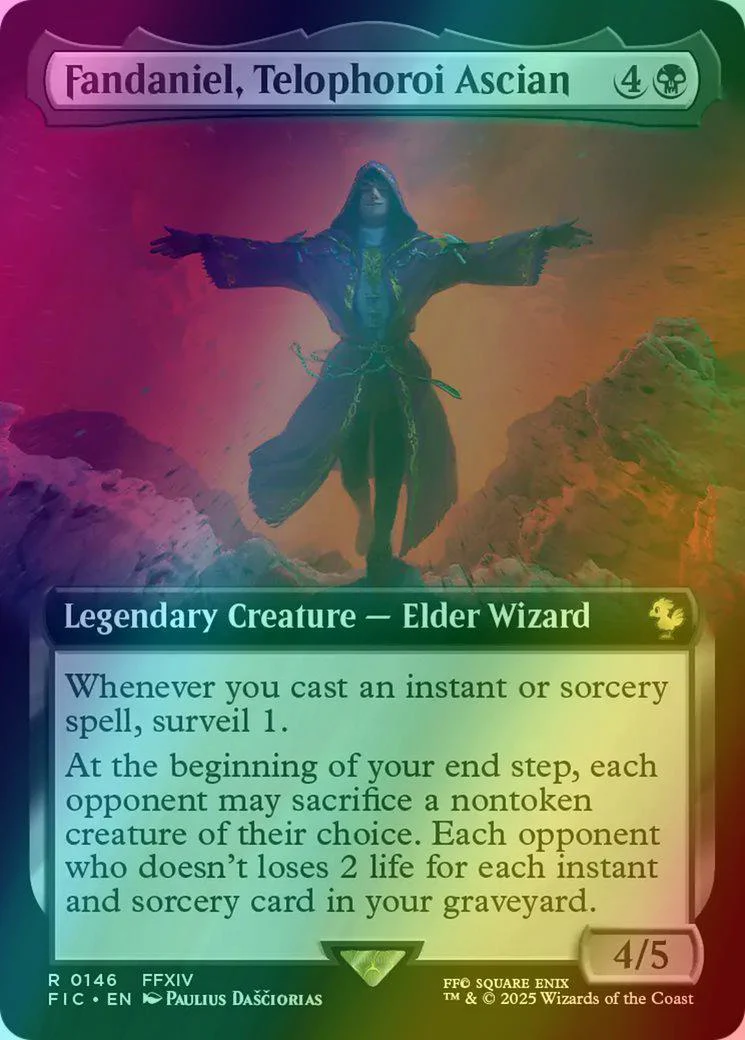 Fandaniel, Telophoroi Ascian [146] [Extended Art] [FINAL FANTASY: Commander] [Foil]