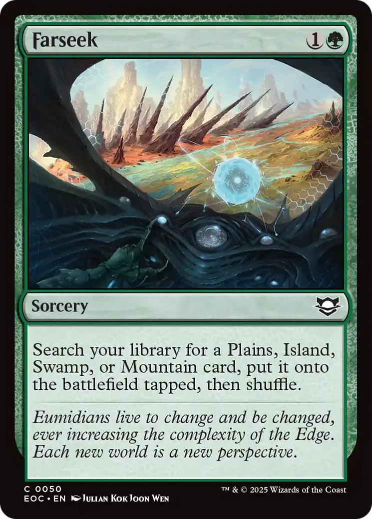 Farseek [50] [Edge of Eternities: Commander] [Non-Foil]