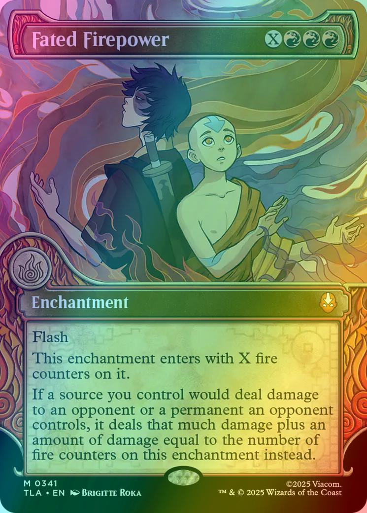 Fated Firepower [341] [Elemental Frame] [Avatar: The Last Airbender] [Foil]