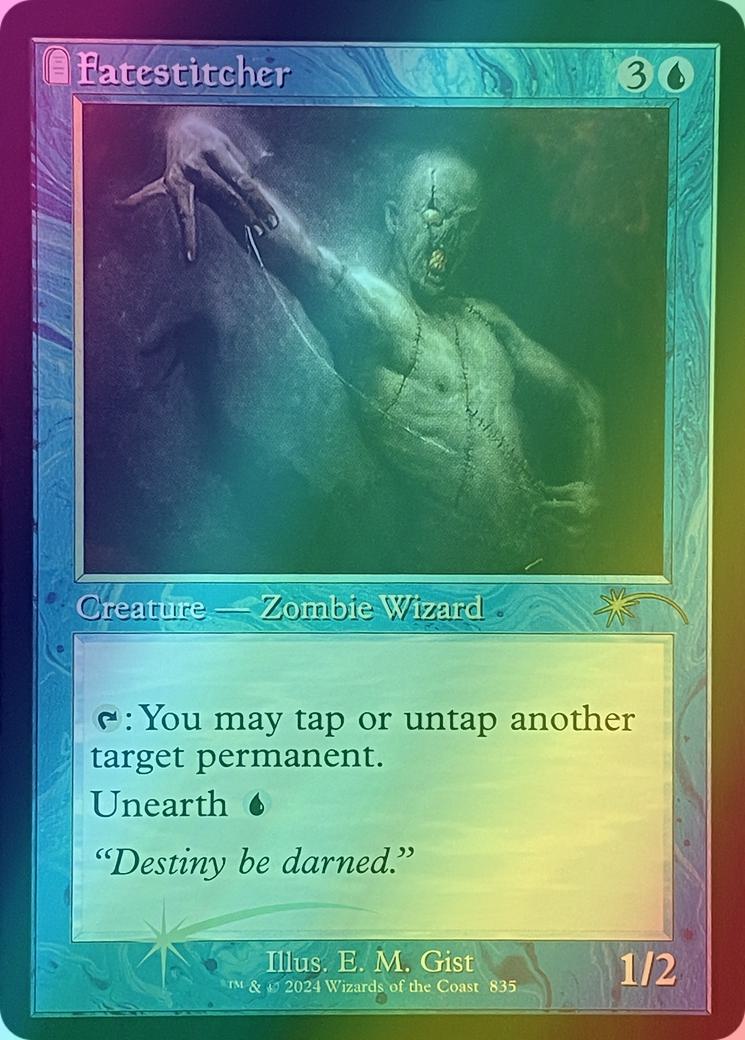 Fatestitcher [0835] [Retro Frame] [E. M. Gist] [Secret Lair Drop] [Foil]
