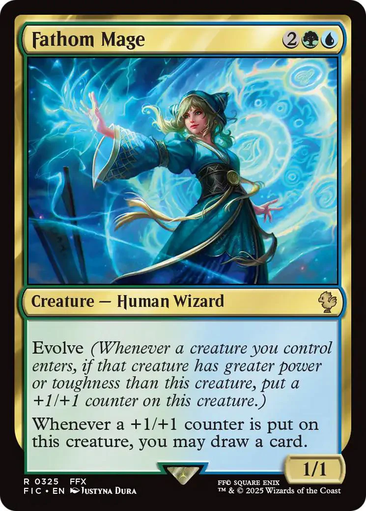Fathom Mage [325] [FINAL FANTASY: Commander] [Non-Foil]