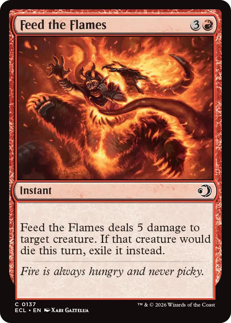 Feed the Flames [137] [Lorwyn Eclipsed] [Non-Foil]