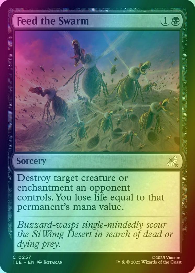 Feed the Swarm [257] [Avatar: The Last Airbender Eternal] [Foil]