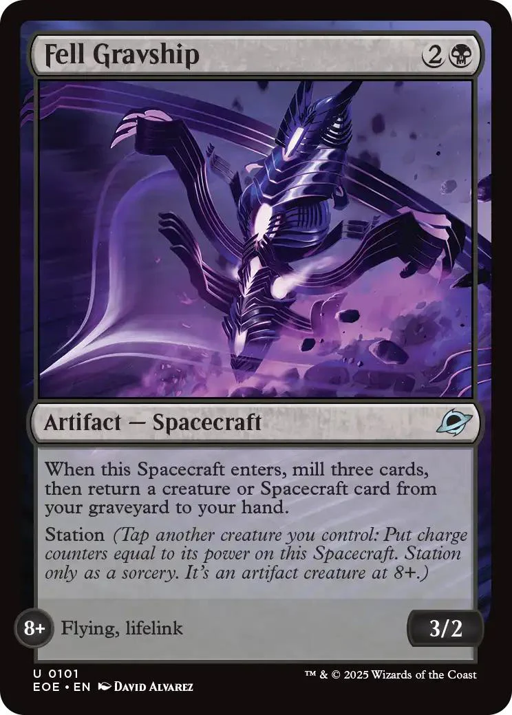 Fell Gravship [101] [Edge of Eternities] [Non-Foil]
