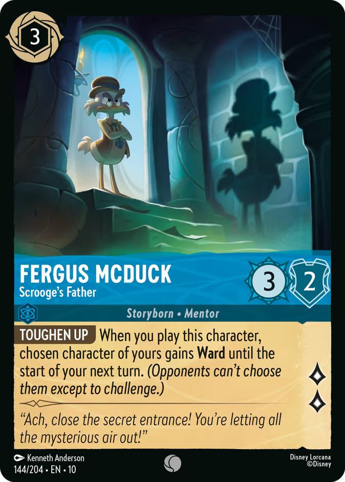 Fergus McDuck - Scrooge's Father - 144/204 [Whispers in the Well] [Non-Foil]