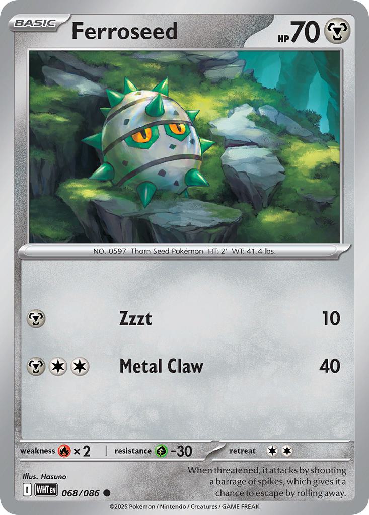 Ferroseed - 068/086 - Common [sv105w-068] [Non-Holo]