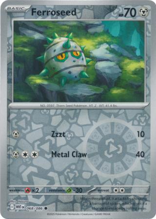 Ferroseed - 068/086 - Common [sv105w-068] [Reverse Holo]