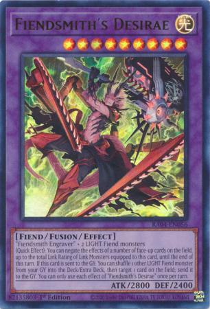 Fiendsmith's Desirae - RA04-EN056 - Ultra Rare - 1st Edition