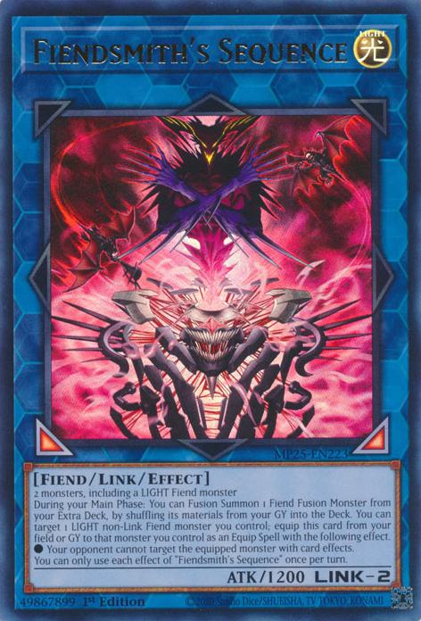 Fiendsmith's Sequence - MP25-EN223 - Ultra Rare - 1st Edition