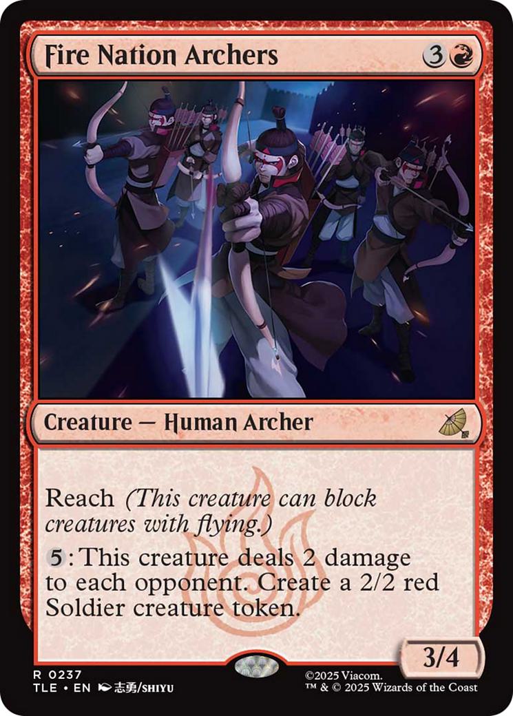 Fire Nation Archers [237] [Avatar: The Last Airbender Eternal] [Non-Foil]