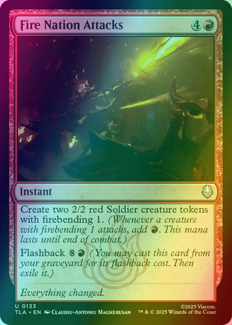 Fire Nation Attacks [133] [Avatar: The Last Airbender] [Foil]