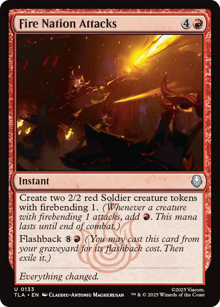 Fire Nation Attacks [133] [Avatar: The Last Airbender] [Non-Foil]