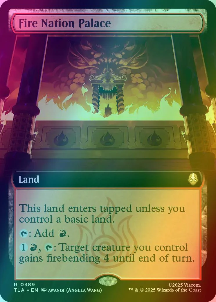 Fire Nation Palace [389] [Extended Art] [Avatar: The Last Airbender] [Foil]