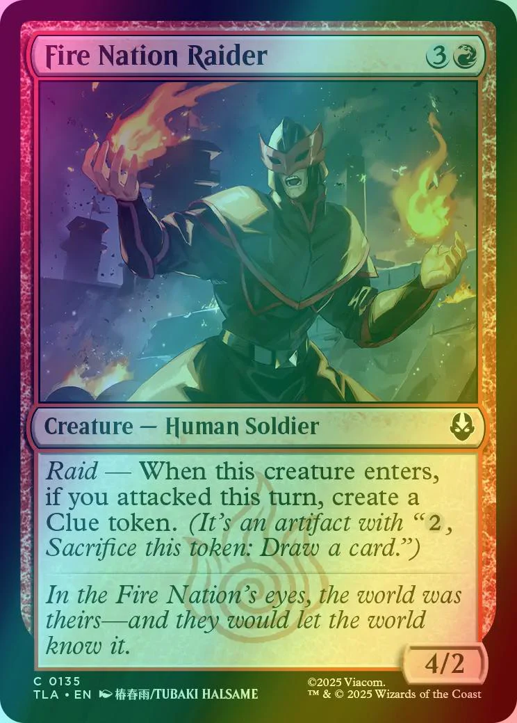 Fire Nation Raider [135] [Avatar: The Last Airbender] [Foil]