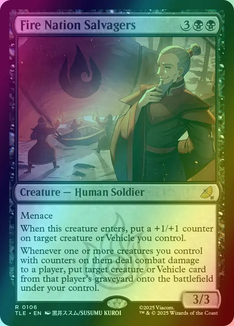 Fire Nation Salvagers [106] [Avatar: The Last Airbender Eternal] [Foil]