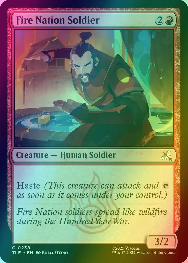 Fire Nation Soldier [238] [Avatar: The Last Airbender Eternal] [Foil]