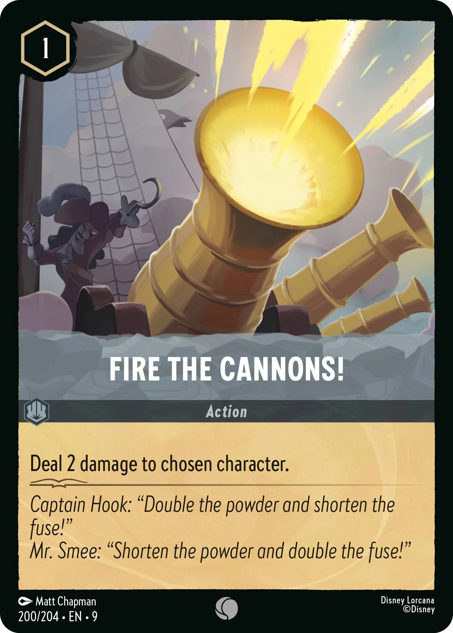 Fire the Cannons! - 200/204 [Fabled] [Non-Foil]