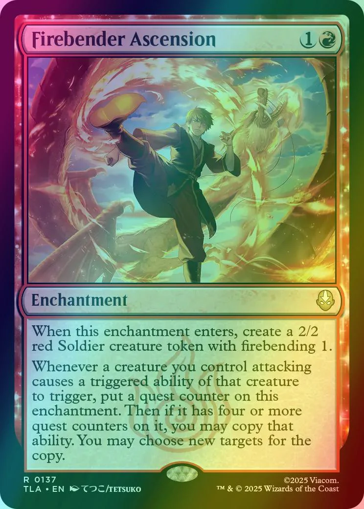 Firebender Ascension [137] [Avatar: The Last Airbender] [Foil]