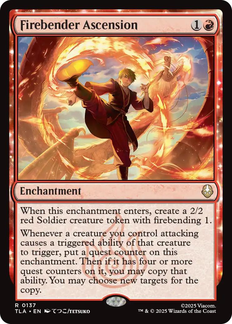 Firebender Ascension [137] [Avatar: The Last Airbender] [Non-Foil]