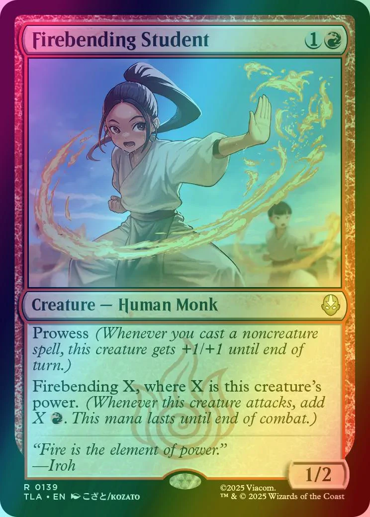Firebending Student [139] [Avatar: The Last Airbender] [Foil]