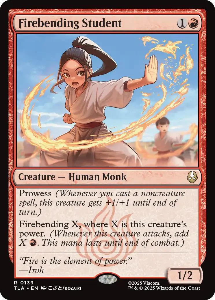 Firebending Student [139] [Avatar: The Last Airbender] [Non-Foil]