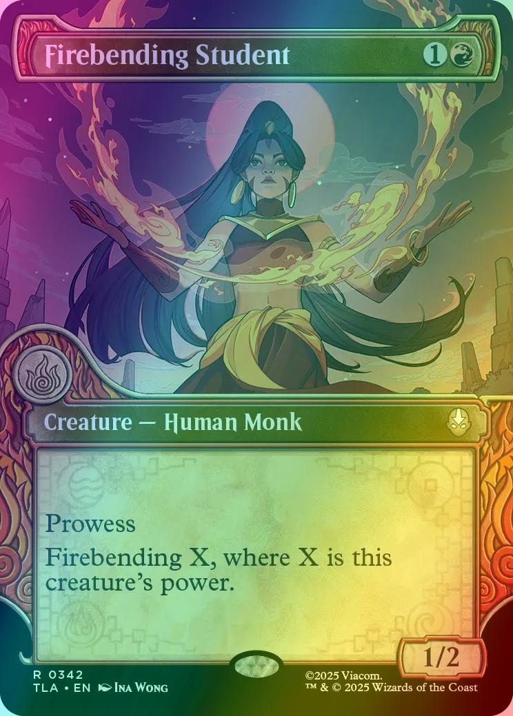 Firebending Student [342] [Elemental Frame] [Avatar: The Last Airbender] [Foil]