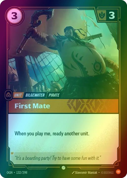 First Mate - 132/298 [Origins] [Foil]