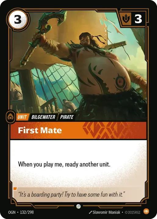 First Mate - 132/298 [Origins] [Non-Foil]