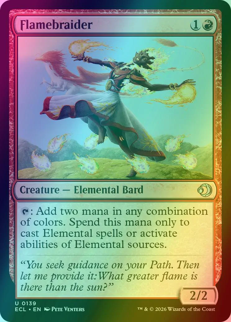 Flamebraider [139] [Lorwyn Eclipsed] [Foil]