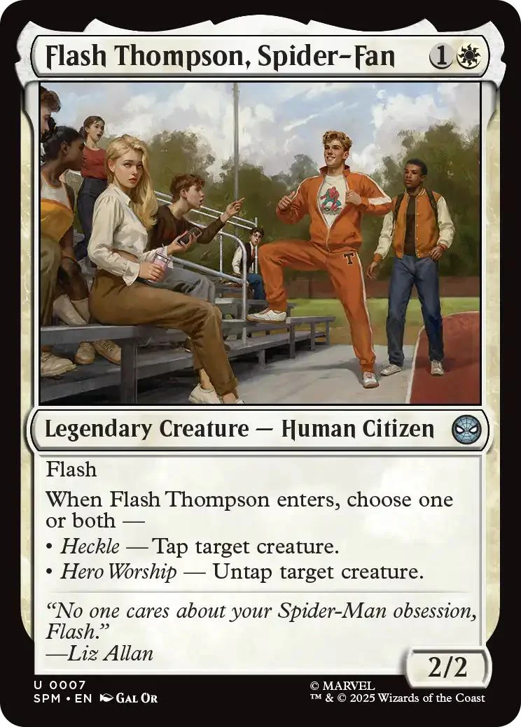 Flash Thompson, Spider-Fan [7] [Marvel's Spider-Man] [Non-Foil]