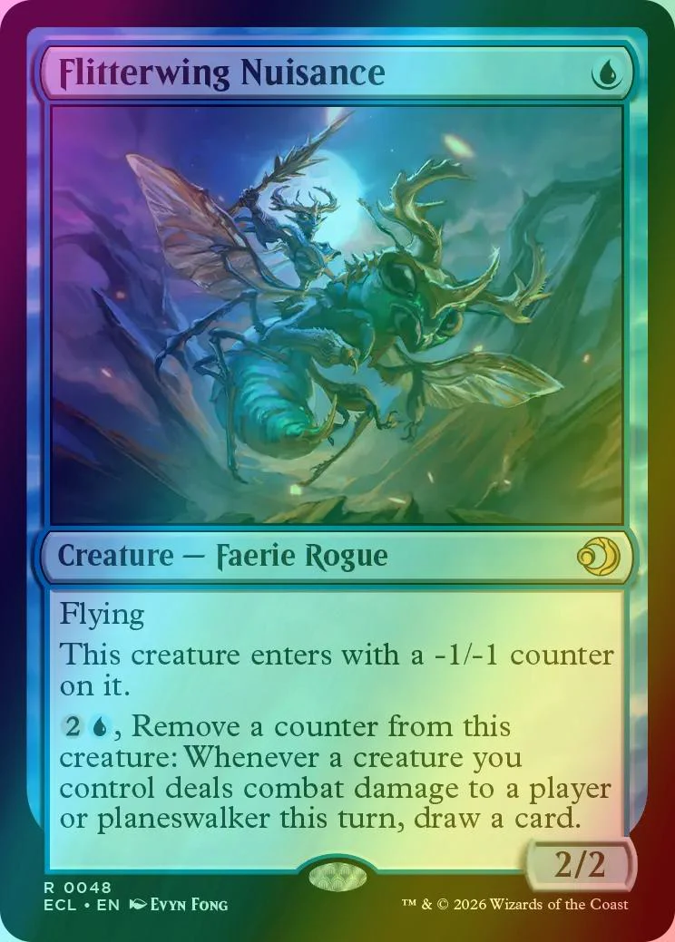 Flitterwing Nuisance [48] [Lorwyn Eclipsed] [Foil]