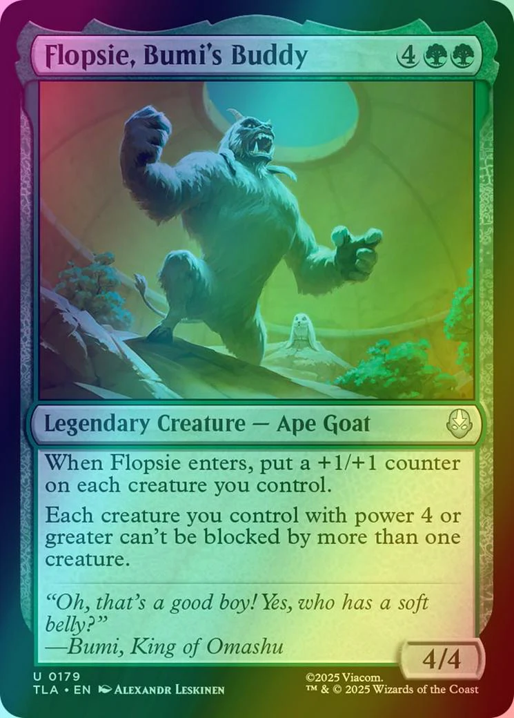 Flopsie, Bumi's Buddy [179] [Avatar: The Last Airbender] [Foil]