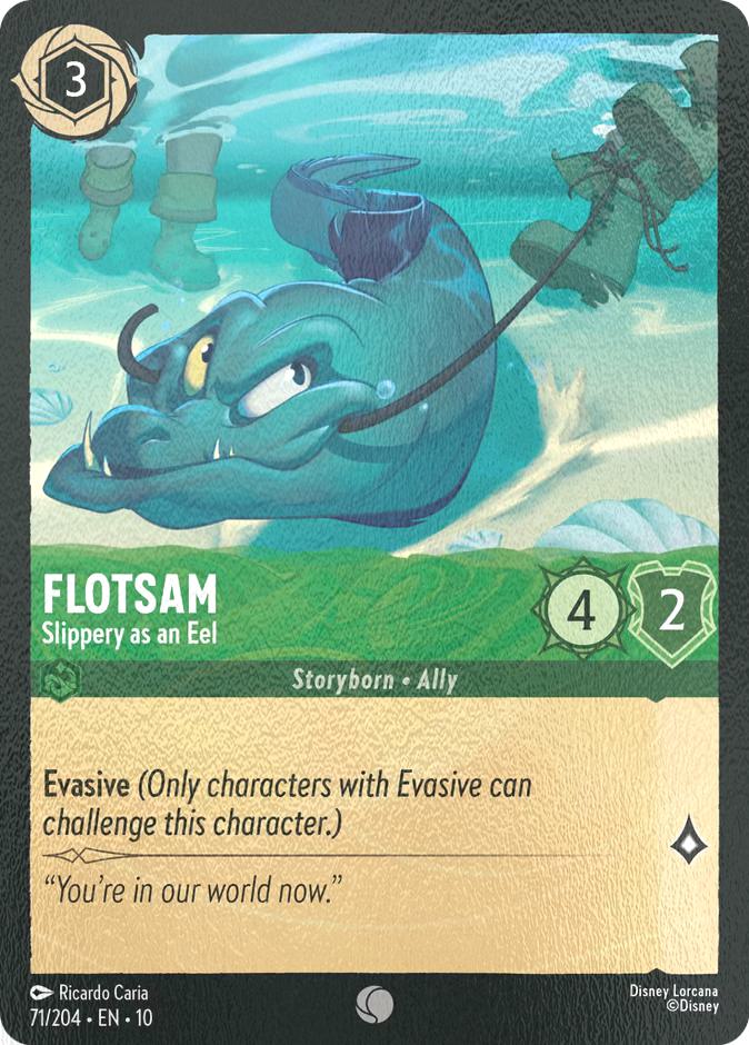Flotsam - Slippery as an Eel - 71/204 [Whispers in the Well] [Cold Foil]