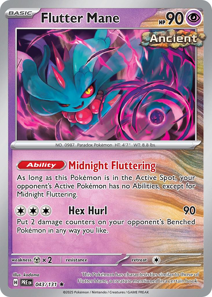 Flutter Mane - 043/131 - Rare [sv085-043] [Holo]