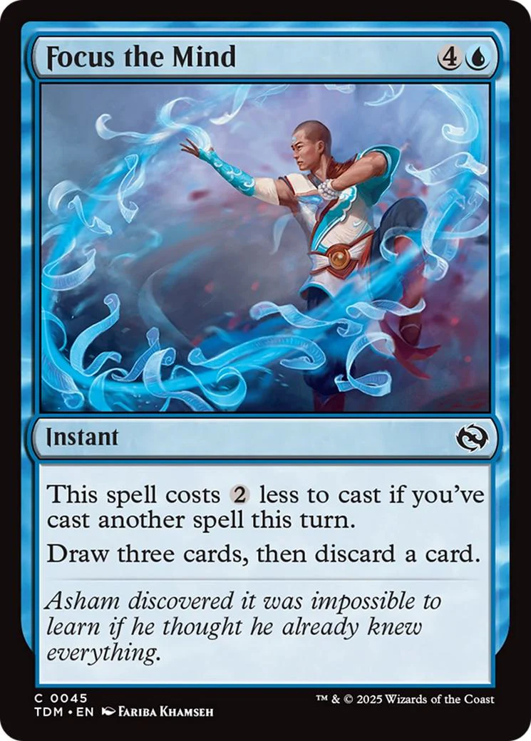 Focus the Mind [45] [Tarkir: Dragonstorm] [Non-Foil]