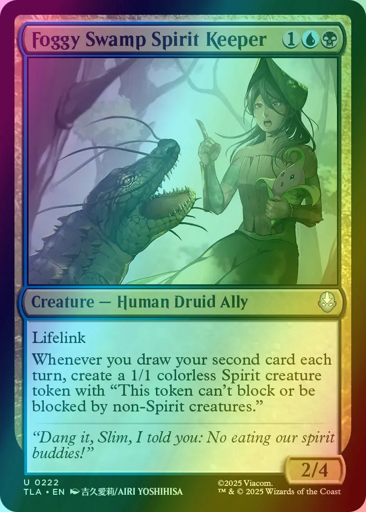 Foggy Swamp Spirit Keeper [222] [Avatar: The Last Airbender] [Foil]