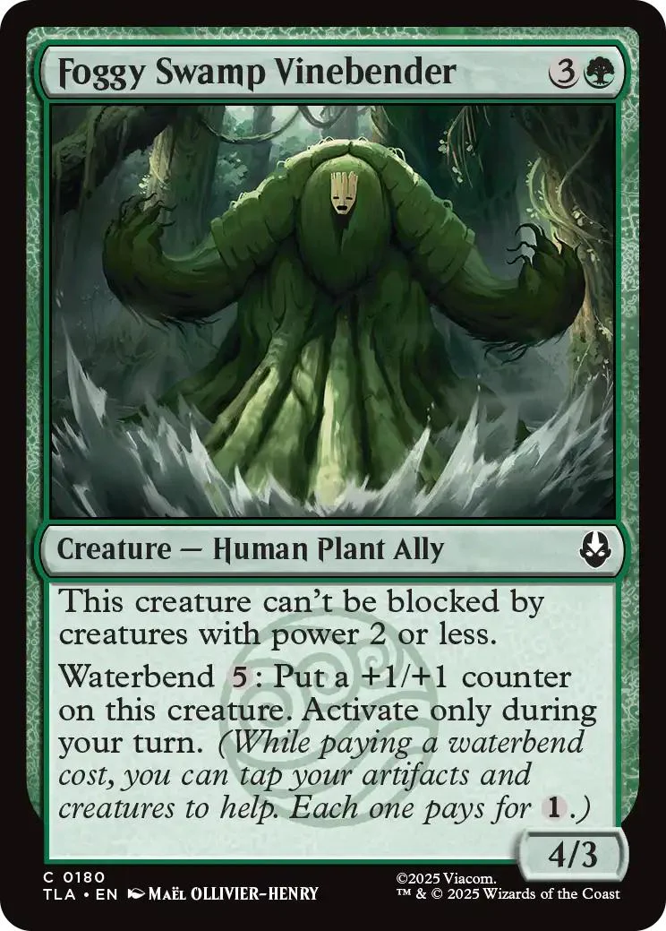 Foggy Swamp Vinebender [180] [Avatar: The Last Airbender] [Non-Foil]