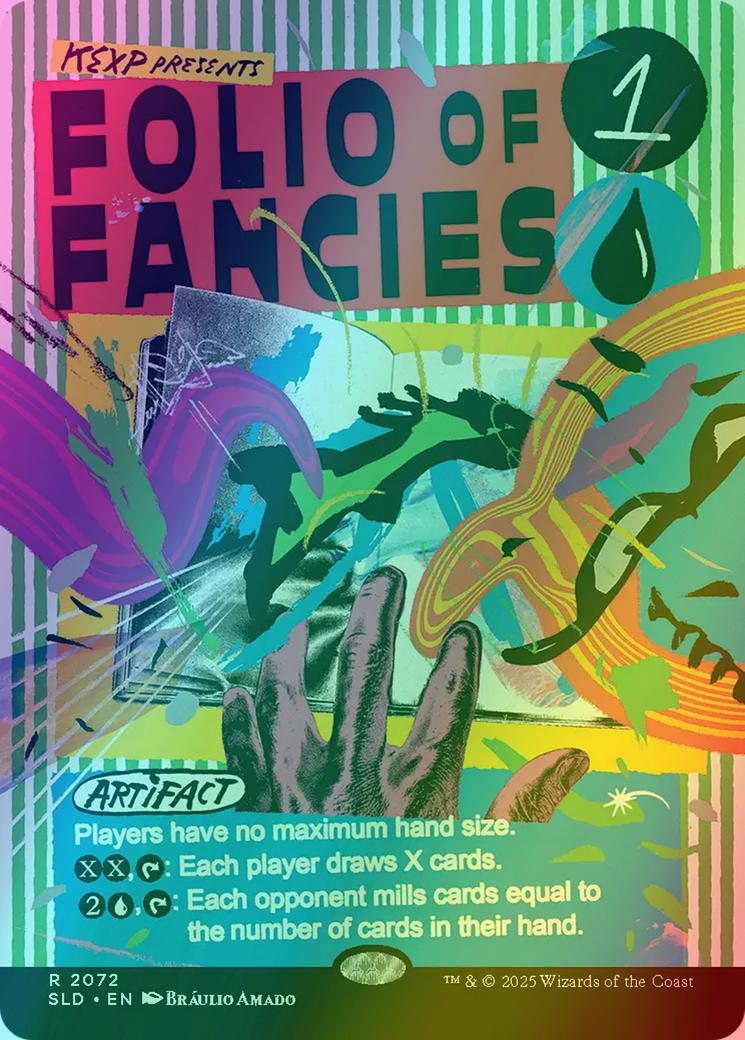 Folio of Fancies [2072] [Borderless] [KEXP: You Are Not Alone] [Secret Lair Drop] [Foil]