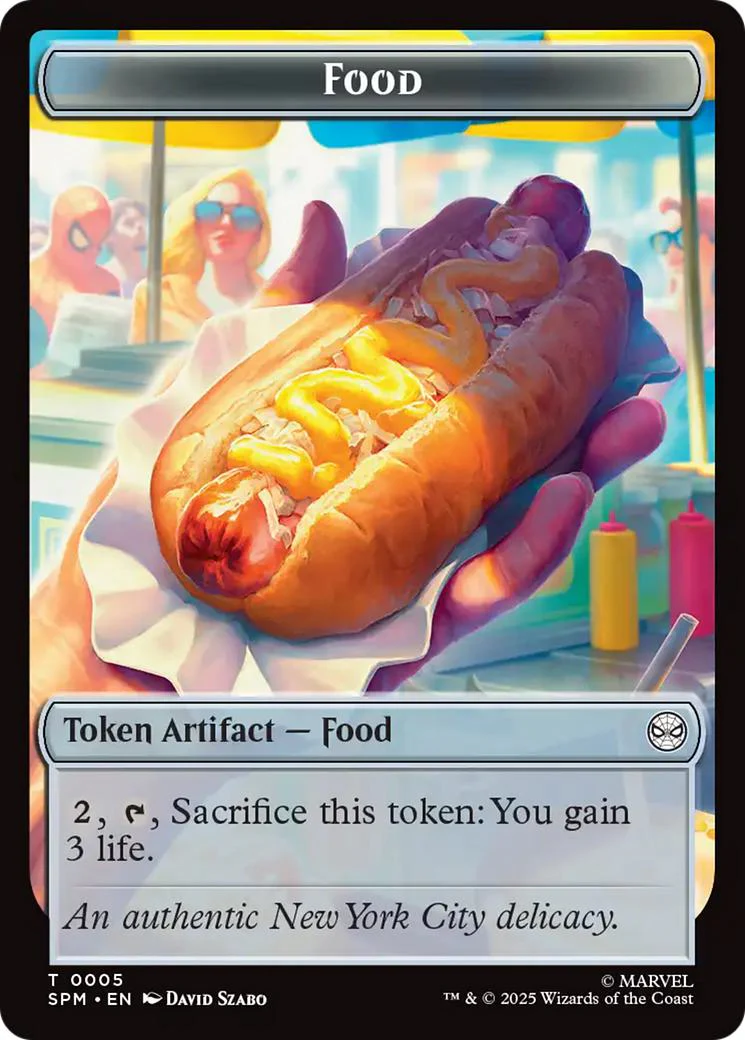 Food Token (05) // Robot Token (06) [Marvel's Spider-Man: Tokens] [Non-Foil]