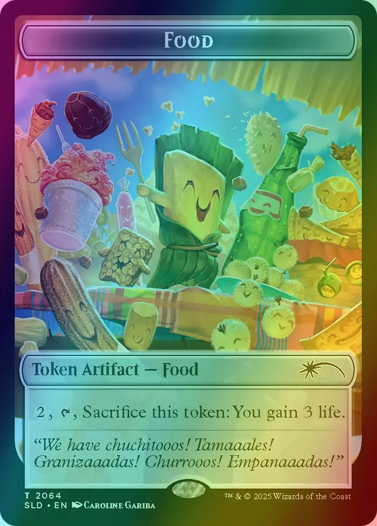 Food Token [2064] [Nuestra Magia] [Secret Lair Drop] [Foil]