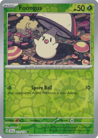 Foongus - 010/159 - Common [sv09-010] [Reverse Holo]