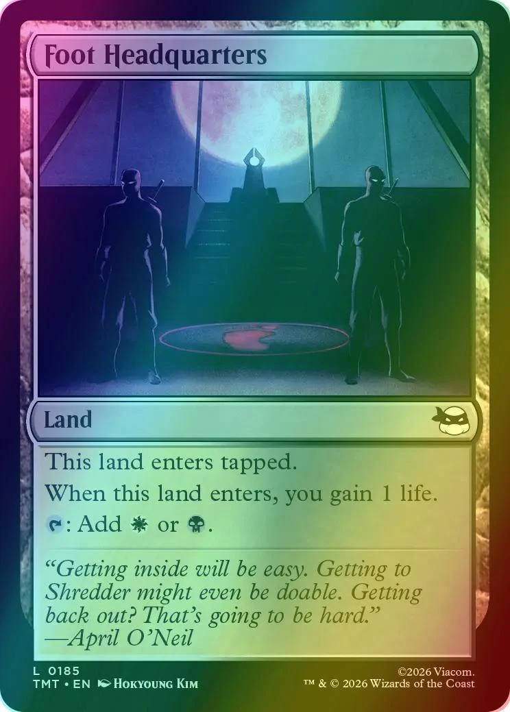Foot Headquarters [185] [Teenage Mutant Ninja Turtles] [Foil]