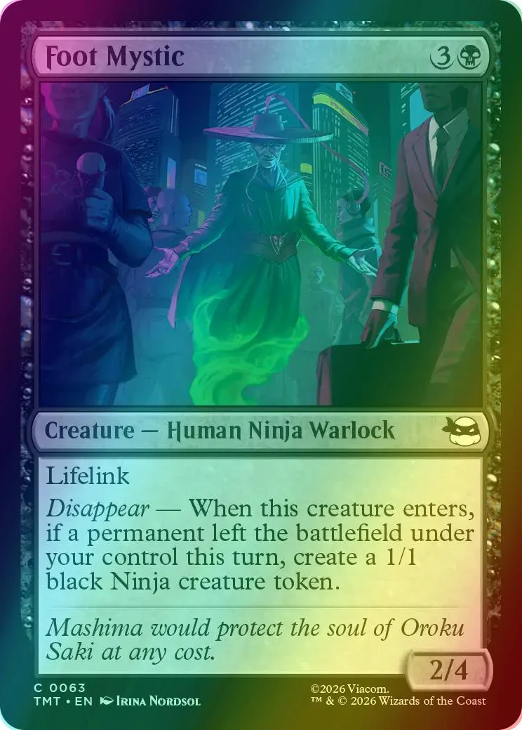 Foot Mystic [63] [Teenage Mutant Ninja Turtles] [Foil]