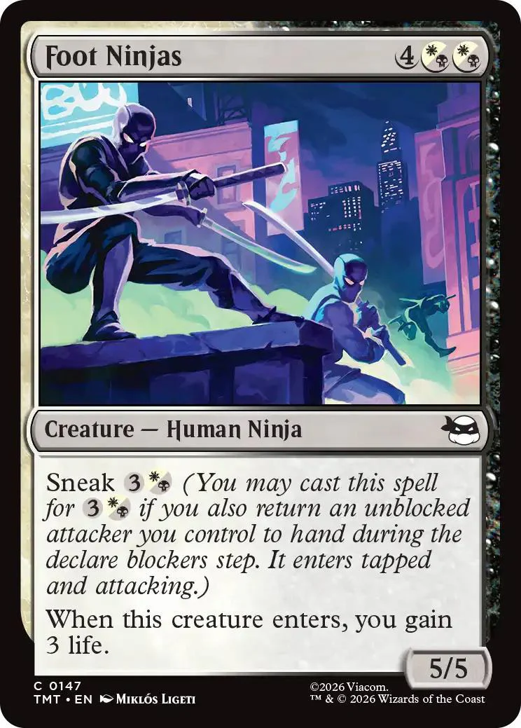 Foot Ninjas [147] [Teenage Mutant Ninja Turtles] [Non-Foil]