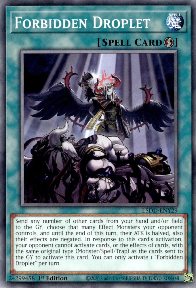 Forbidden Droplet - L5DD-ENY29 - Common - 1st Edition